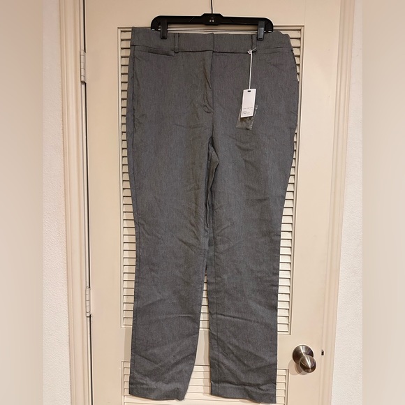 Sexy Stretch Size 16 Gray Dress Pants - Picture 1 of 4